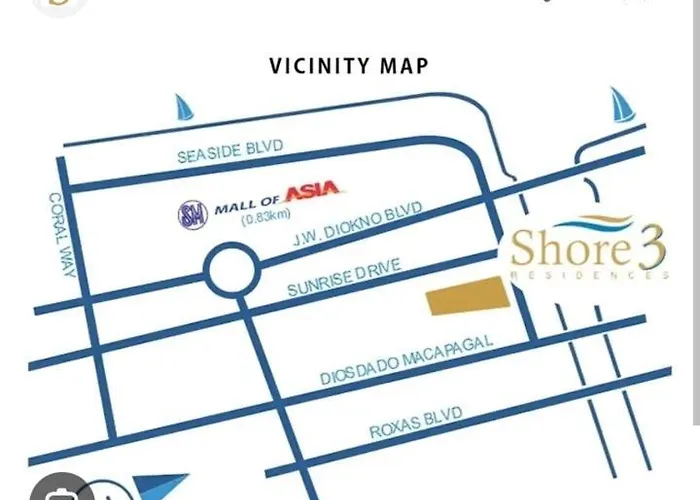 Hotel Smdc Shore 3 Moa Arena Near Airport Naia By Chevlex Casa 4*